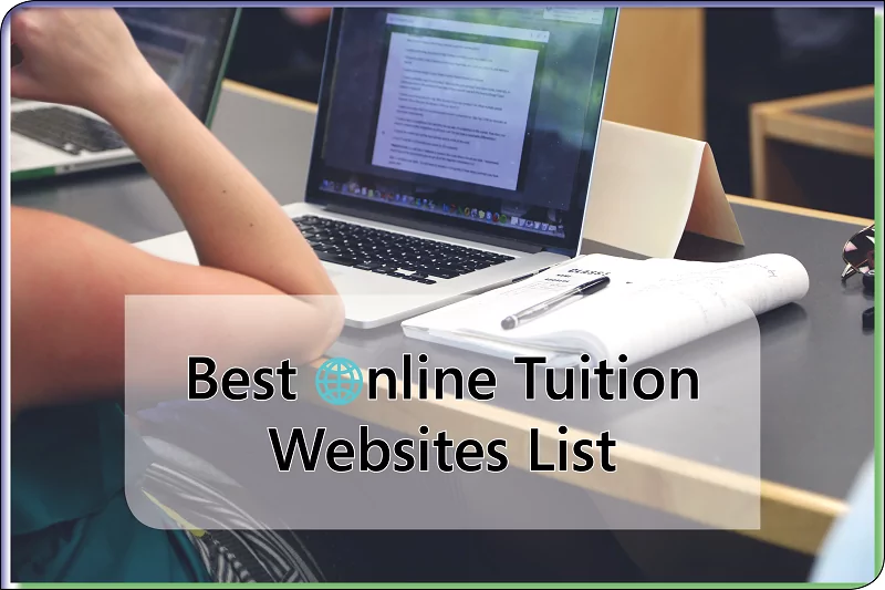 Best Online tuition Websites & Online tuition site lists