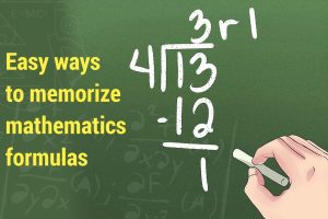 Easy Ways to Memorize Mathematics Formulas